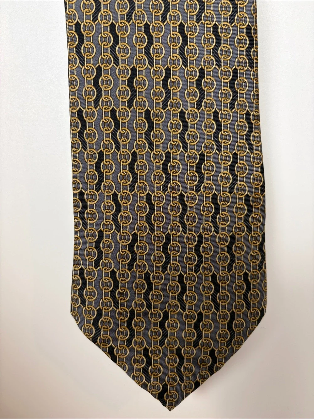 Paolo Gucci Silk Equestrian Tie
